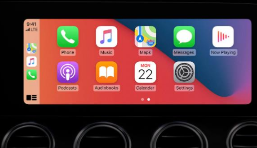 广阳apple维修网点分享如何将iPhone连接到CarPlay 